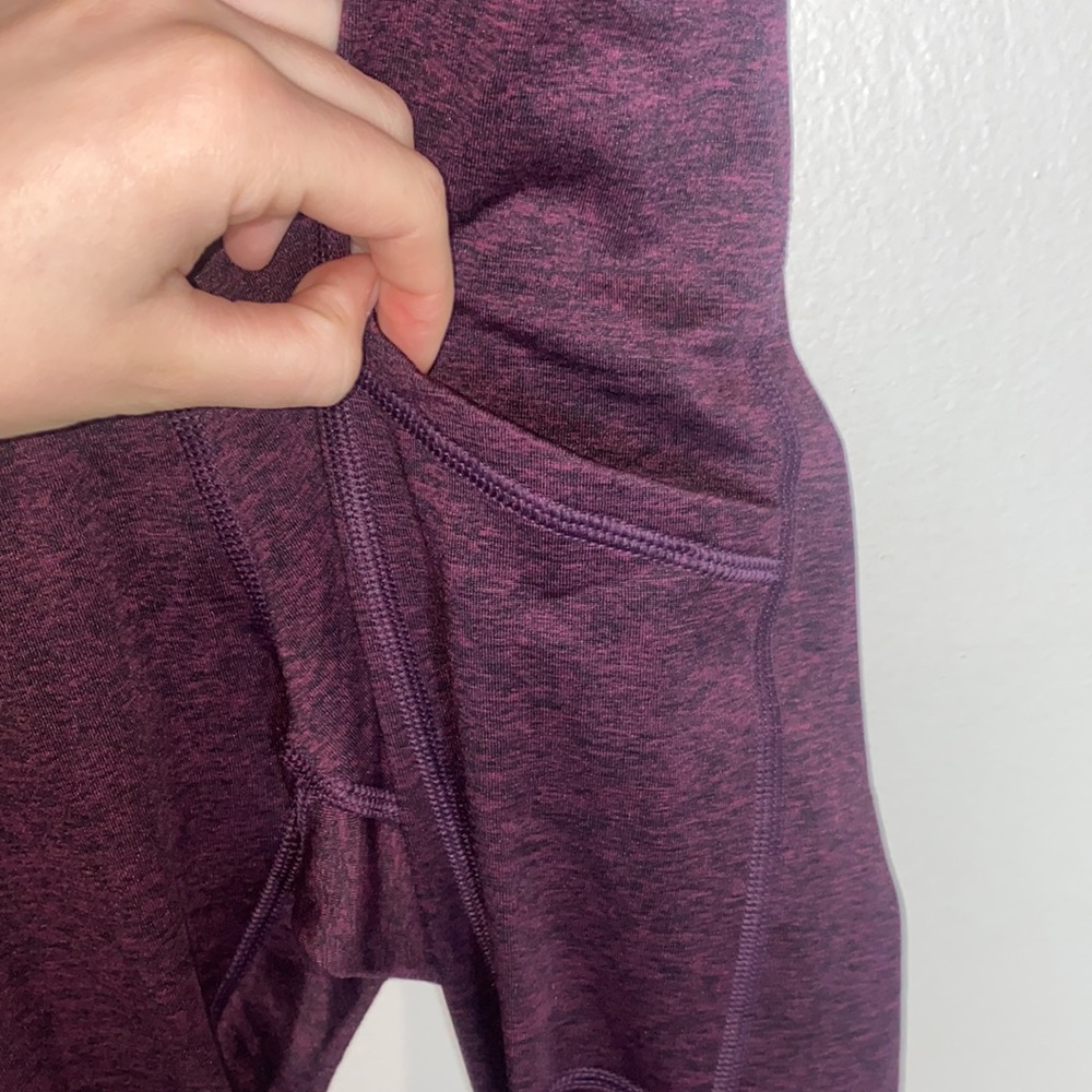 🪿Cozy Dark Red Aerie leggings! - Picture 5 of 8